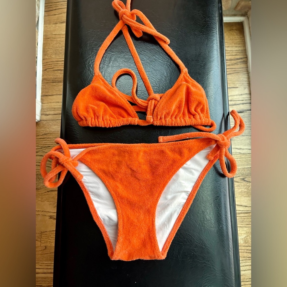 Solid & Striped | Iris Terry Swimsuit Set | Top & Bottoms